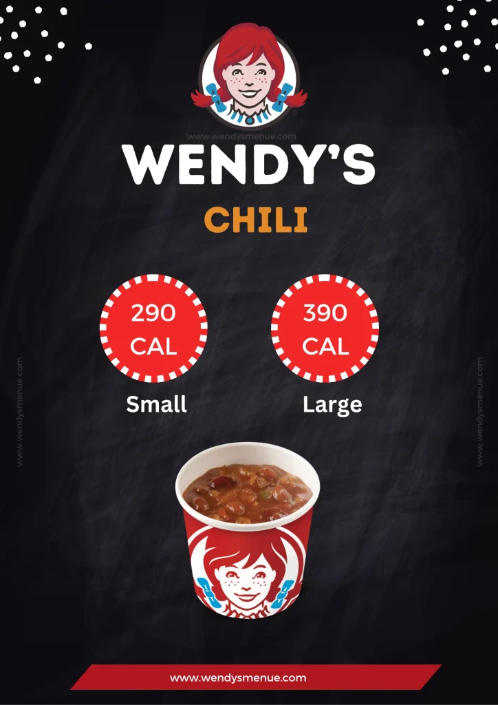 Wendys Chili Menu With Prices