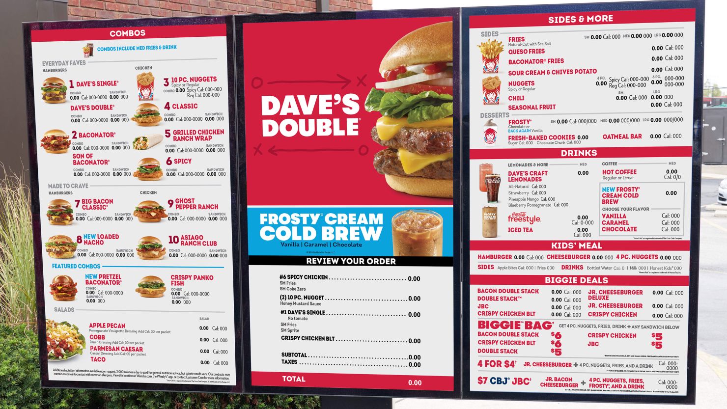 Wendys Menu With Prices